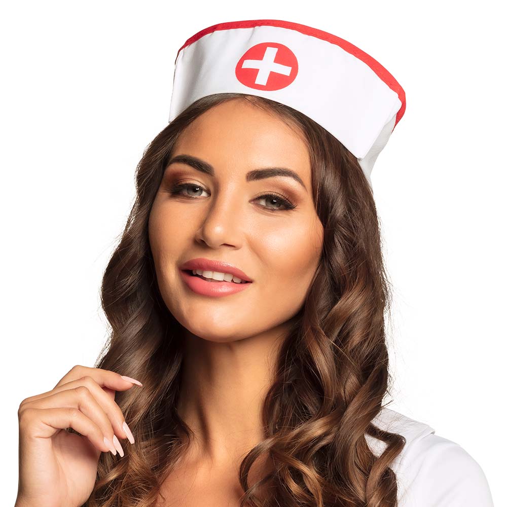 Coiffe d'Infirmière | Accessoire de Déguisement | La Maison du Déguisement