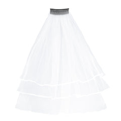 Voile de Mariée / Serre tête Voile De Mariée / La Maison du Déguisement