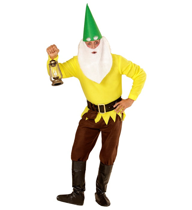 Déguisement Nain Jaune Adulte / Costume Lutin Jaune Homme / La Maison Du Déguisement