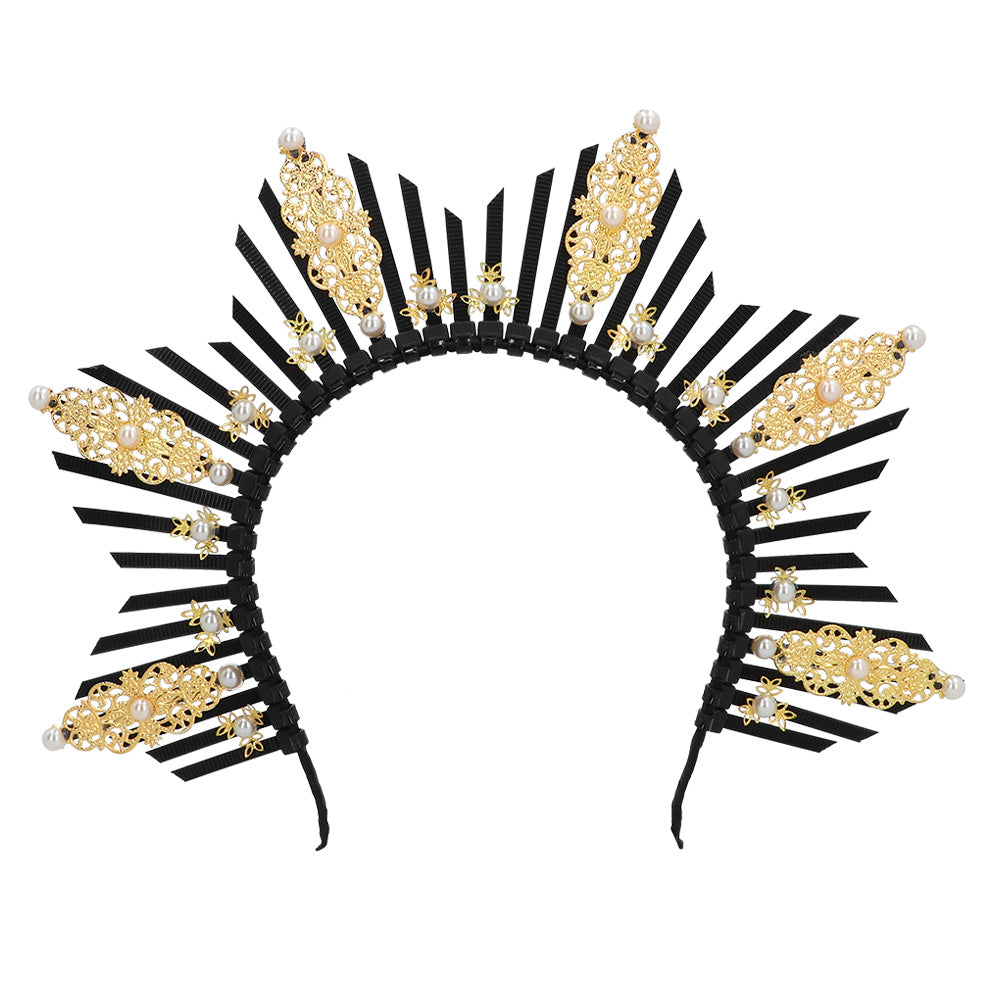 Couronne Halo Astra / Serre tête Astro Doré / La Maison Du Déguisement