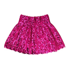 Jupe Disco Sequins Rose / Mini Jupe Sequins Rose / Jupe Disco Paillettes Rose / La Maison Du Déguisement
