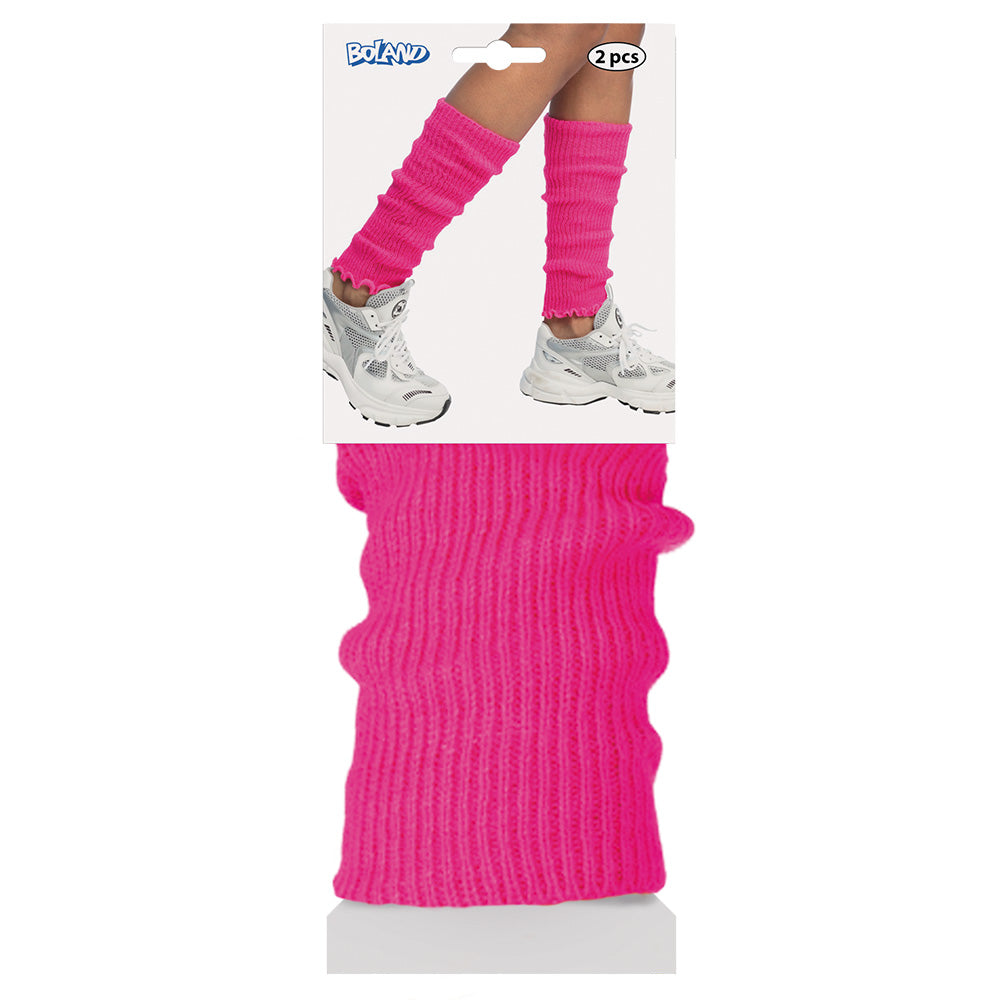 Guêtres Rose néon | Jambières Rose Fluo | La maison du déguisement