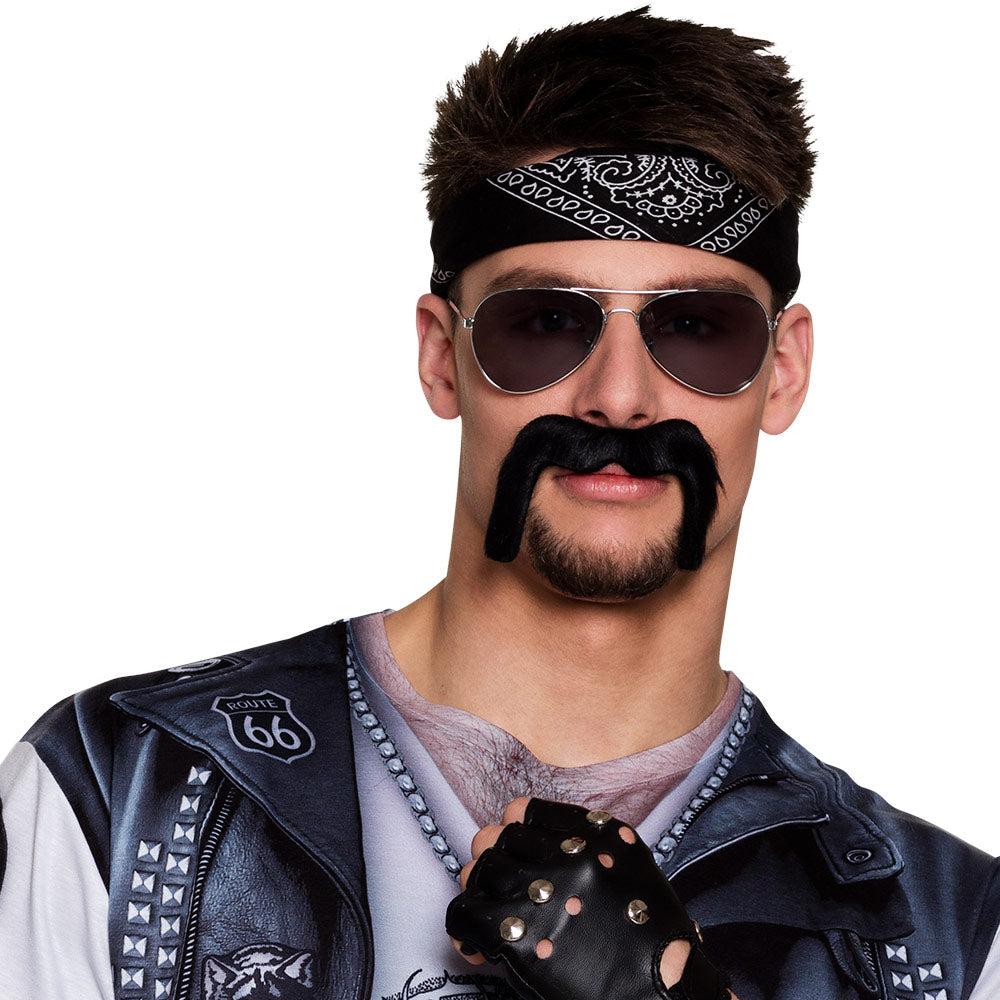 Moustache Biker | Accessoire Déguisement | La Maison du Déguisement