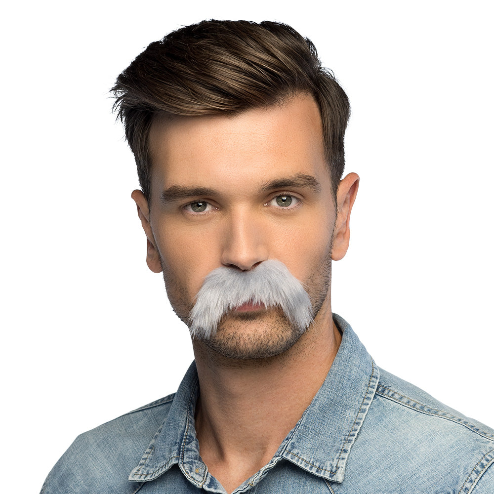 Moustache Gris / La Maison Du Déguisement