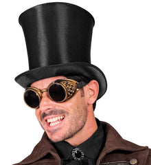 Chapeau Haut de Forme Satiné BM / Chapeau Rocambole BM / La Maison Du Déguisement