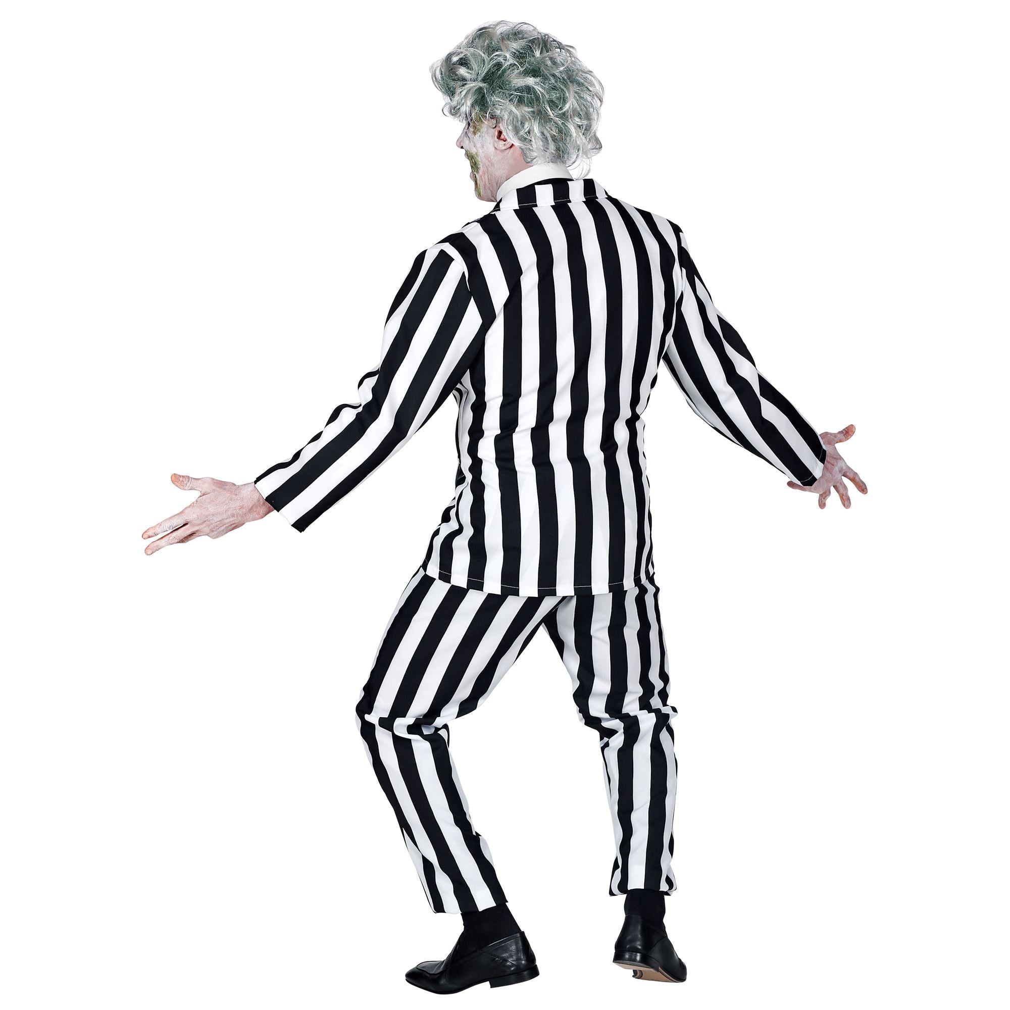Déguisement Fantôme Sordide Adulte / Costume Beetlejuice Sordide Halloween Homme / La Maison Du Déguisement