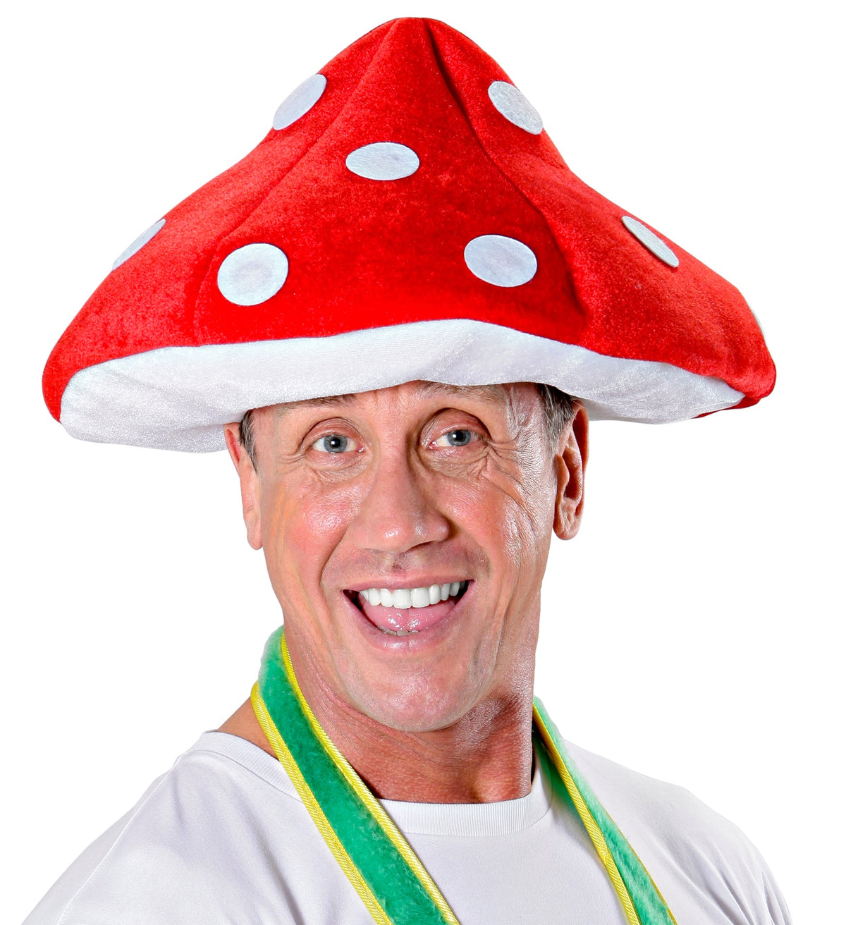 Chapeau Champignon / Coiffe Champignon Rouge et Blanc / La Maison Du Déguisement