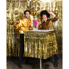 Chemise Disco Or Adulte / Chemise Partie Doré / La Maison Du Déguisement