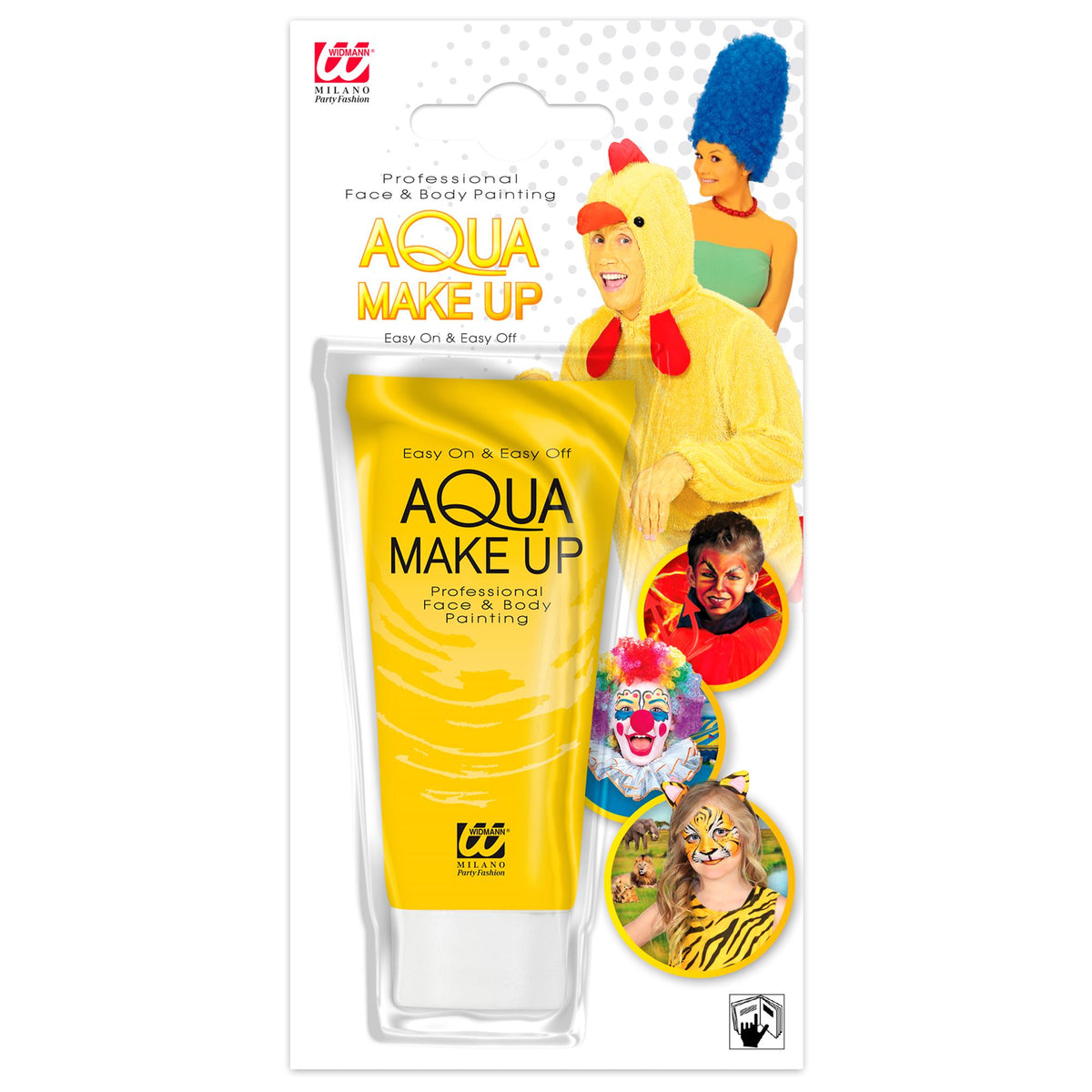 Maquillage Tube Jaune / Peinture à l’Eau En Tube Jaune / La Maison Du Déguisement