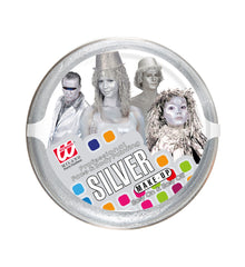 Maquillage Argent en pot / Maquillage fard argent / Fard Gras 25g / La maison du déguisement