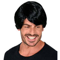 Perruque Multi Caractère Noir Homme / Perruque Multi-Personnages Noir / La Maison Du Déguisement