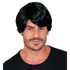 Perruque Multi Caractère Noir Homme / Perruque Multi-Personnages Noir / La Maison Du Déguisement