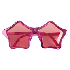 Lunettes Party Étoiles Rose / Lunettes Disco Étoiles Rose / La Maison Du Déguisement