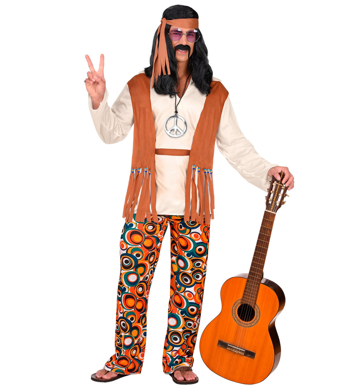 Déguisement Hippie Homme / Costume Hippie Adulte / La Maison Du Déguisement