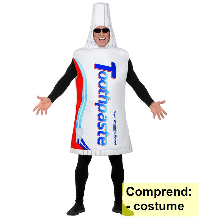 Déguisement Dentifrice Adulte / Costume Toothpaste / La Maison Du Déguisement