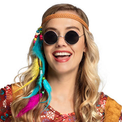 Lunettes party Hippie Noir / Lunettes Lennon Noir / Lunettes Hippie Noir / La Maison Du Déguisement