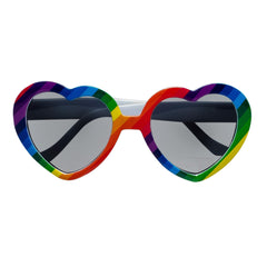 Lunettes Cœur Arc en Ciel / Lunettes party Rainbow heart / La Maison Du Déguisement