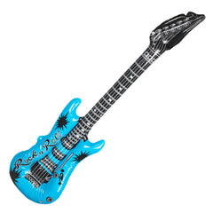 Guitare Gonflable Bleu / La Maison Du Déguisement