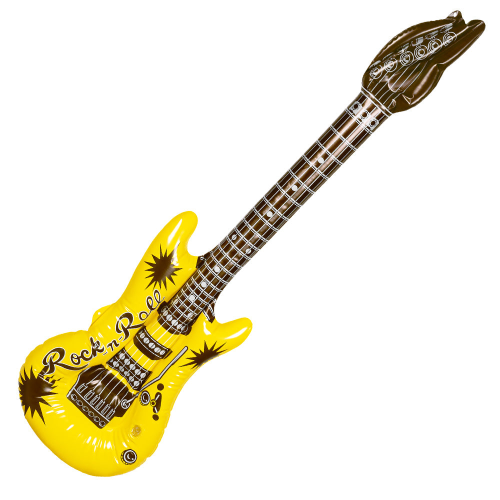 Guitare Gonflable Jaune / La Maison Du Déguisement