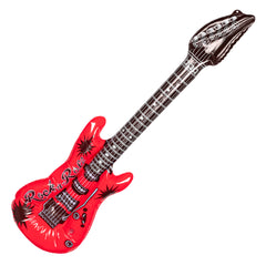 Guitare Gonflable Rouge / La Maison Du Déguisement