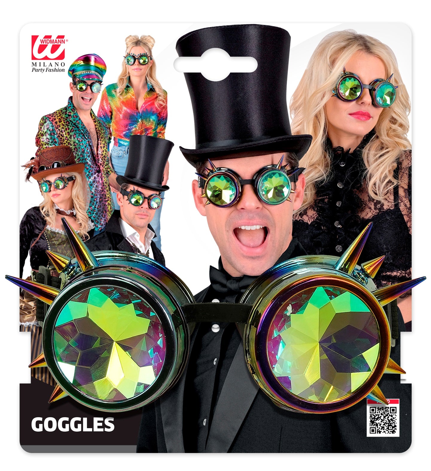 Lunettes Steampunk Kaleidoscope / Lunettes steampunk pointes / La maison Du Déguisement