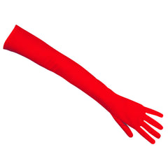 Gants Longs Rouge / Gants Opéra Los Angeles Rouge / La Maison du Déguisement