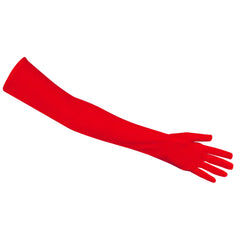 Gants Longs Rouge / Gants Opéra Los Angeles Rouge / La Maison du Déguisement