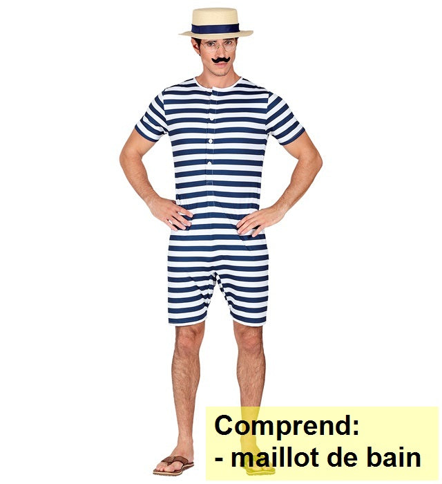 Déguisement Maillot de Bain Retro / Costume Maillot de Bain 1900 / La Maison Du Déguisement