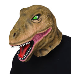 Masque Dinosaure T-Rex Latex / Masque Souple Tyrannosaure T-Rex / La Maison Du Déguisement
