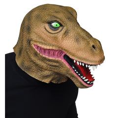 Masque Dinosaure T-Rex Latex / Masque Souple Tyrannosaure T-Rex / La Maison Du Déguisement