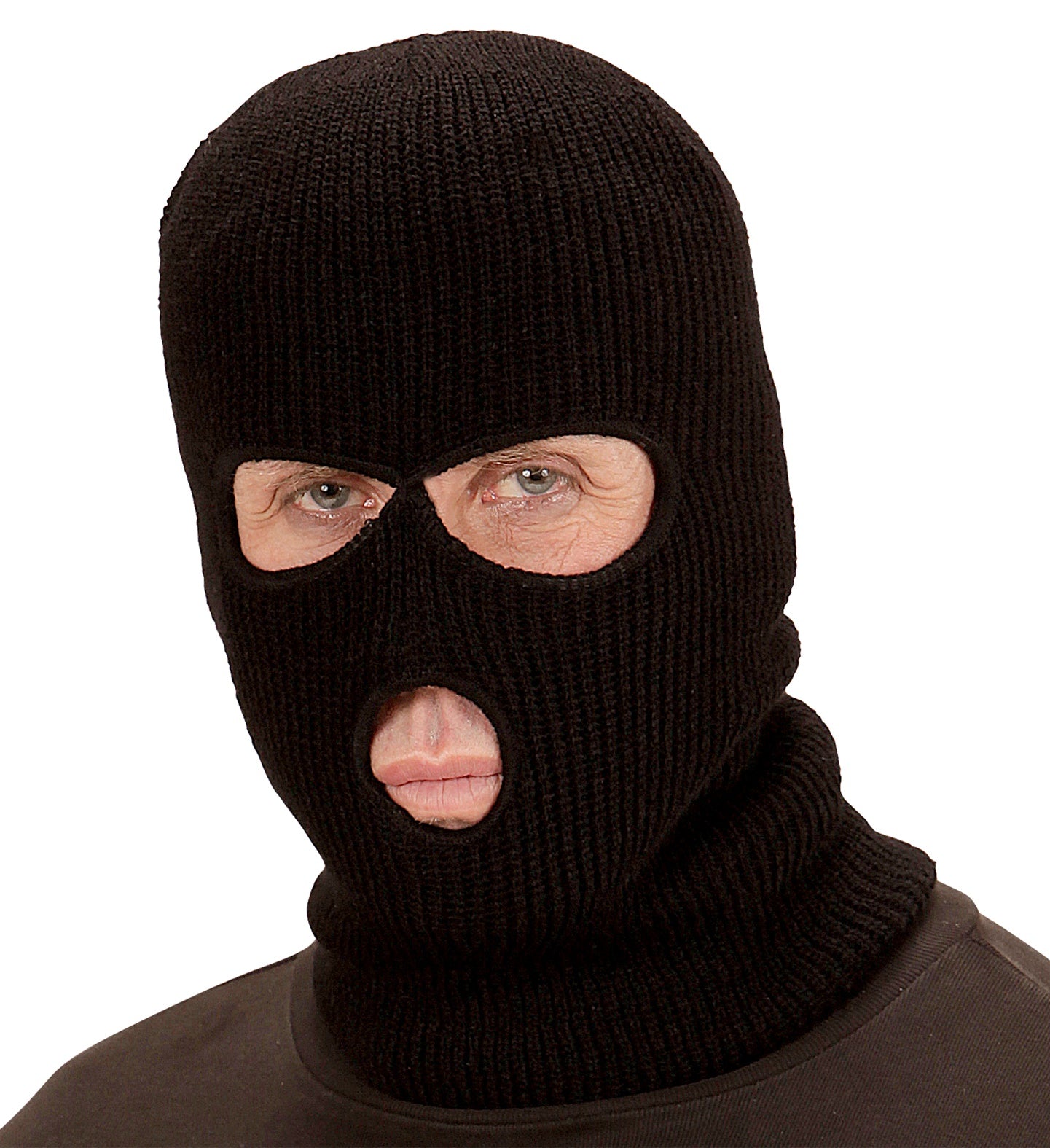 Cagoule voleur noir / Cagoule Braqueur noir / Masque Cagoule Noir / La Maison Du Déguisement