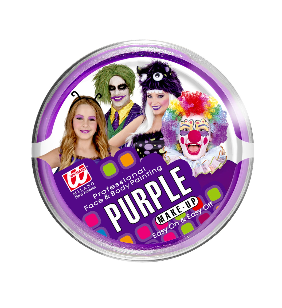 Maquillage Violet en pot / Maquillage fard violet / Fard Gras 25g / La maison du déguisement