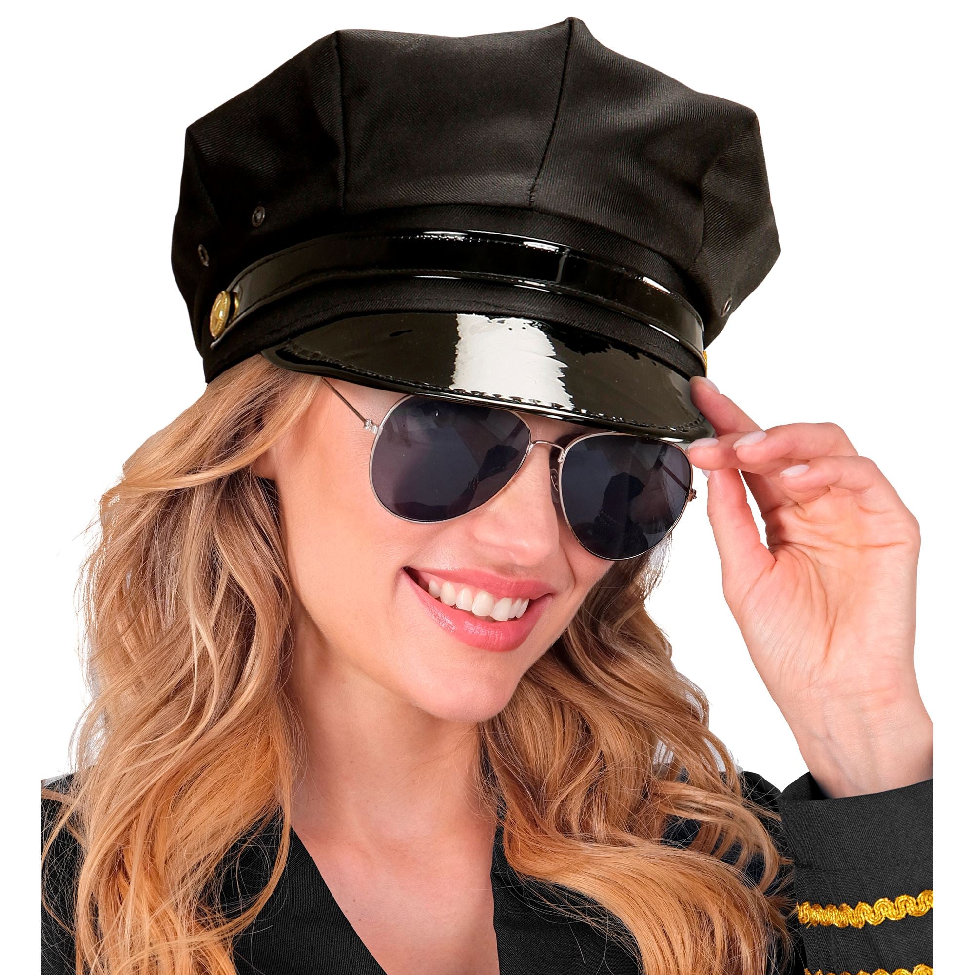 Casquette De Chauffeur Noir / Chapeau De Conducteur / La Maison Du Déguisement
