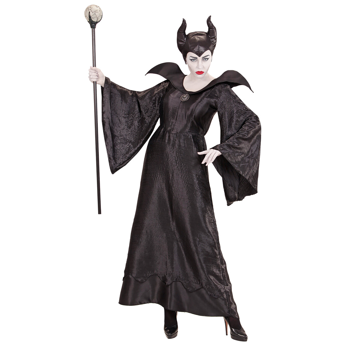 Location Déguisement Maléficia Noir Femme / Location Costume Maléfique Noir Adulte / La Maison Du Déguisement
