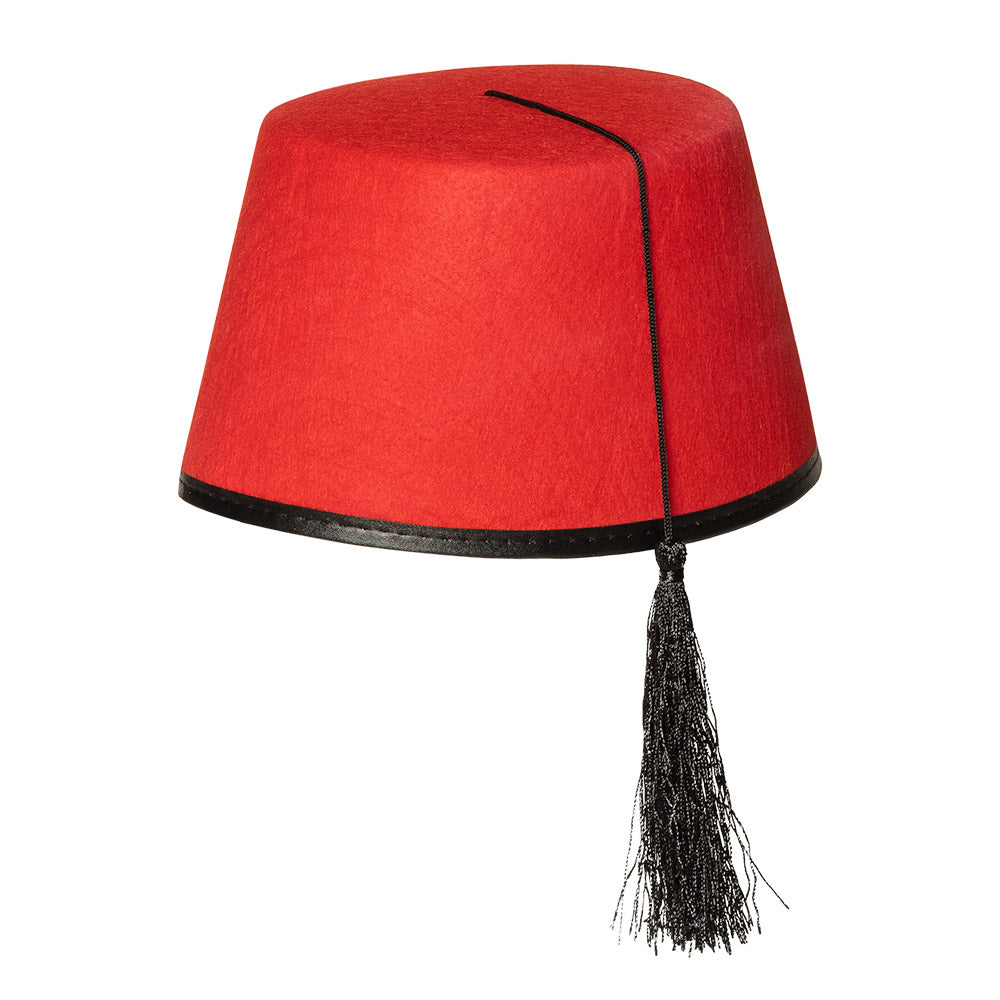 Chapeau Fez Turc Rouge / Chapeau Fez Fadime / La Maison Du déguisement