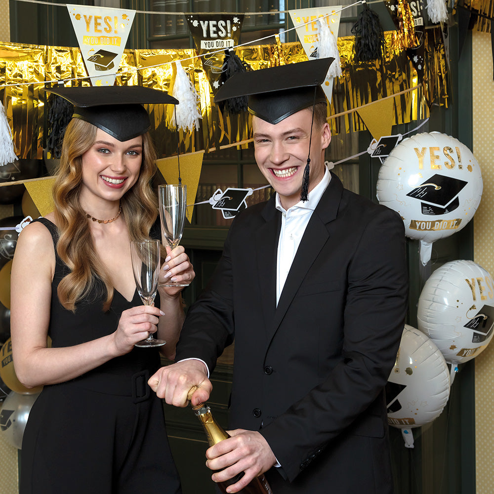 Chapeau Etudiant / Coiffe Lauréat / Chapeau Diplômé / Chapeau Graduation / La Maison du Déguisement