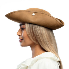 Chapeau Pirate Charles Marron / Chapeau Tricorne Marron / Chapeau Pirate Des Caraïbes / La Maison du Déguisement