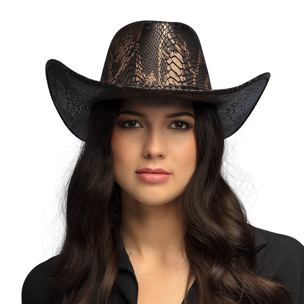 Chapeau Cowboy Cobra / Chapeau Cow Boy Aventurier / La Maison Du Déguisement
