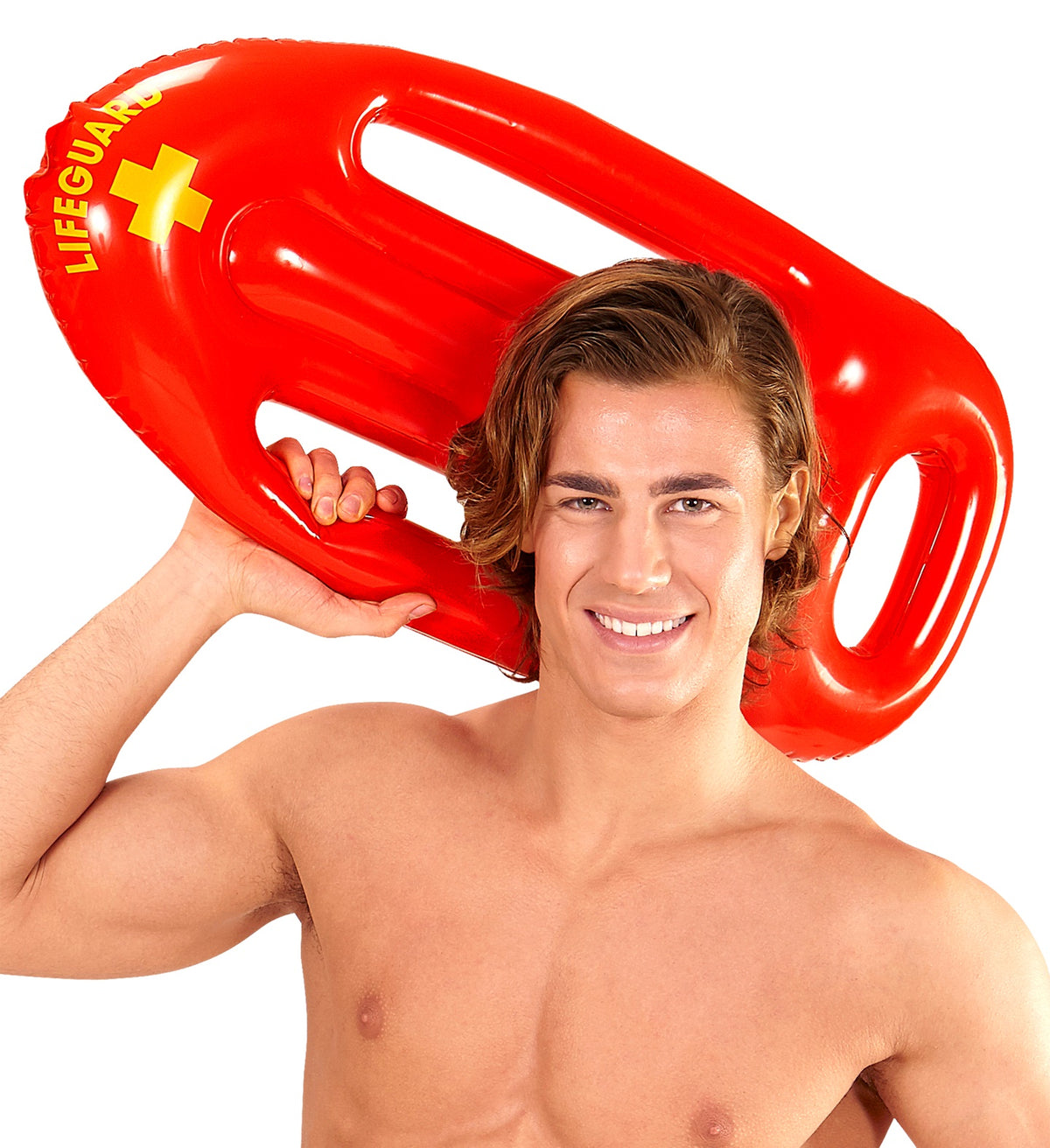 Bouée sauveteur gonflable / Bouée Alerte à Malibu gonflable / Bouée Baywatch gonflable / La Maison Du Déguisement