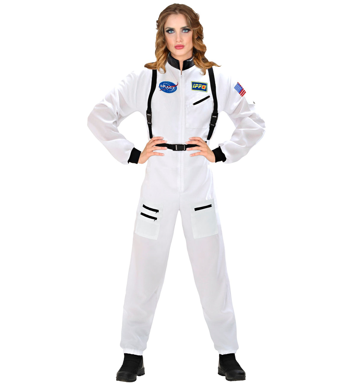 Déguisement Astronaute Blanc Femme / Costume cosmonaute blanc Femme / La maison du déguisement