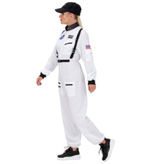 Déguisement Astronaute Blanc Femme / Costume cosmonaute blanc Femme / La maison du déguisement