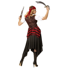 Location Déguisement Pirate Miss Caraïbes Adulte / Location Costume Pirate Corsaire Femme / Location Costume Pirate Femme / La Maison Du Déguisement