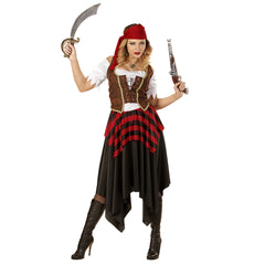 Location Déguisement Pirate Miss Caraïbes Adulte / Location Costume Pirate Corsaire Femme / Location Costume Pirate Femme / La Maison Du Déguisement