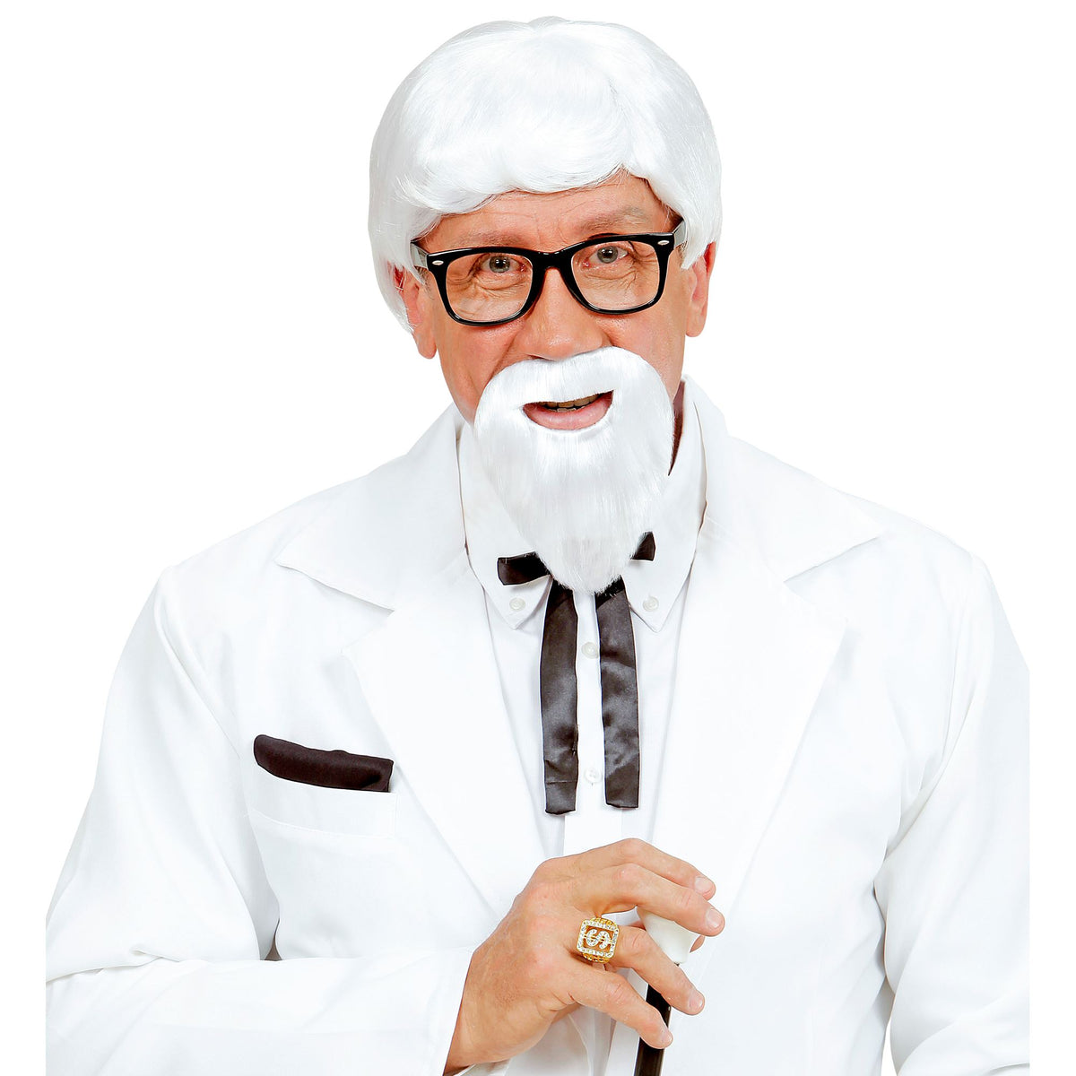 Perruque Kentucky Colonel / Perruque et Barbe Kentucky Colonel / La Maison Du Déguisement