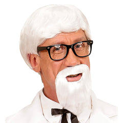 Perruque Kentucky colonel / Perruque et Barbe Kentucky Colonel / La Maison Du Déguisement