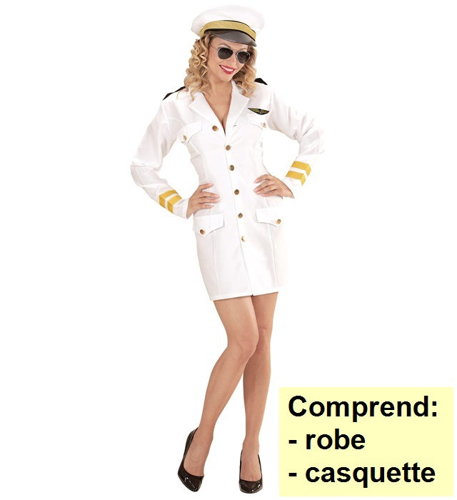 Déguisement Capitaine De Marine Femme / Costume Robe Capitaine Marine Adulte / La Maison Du Déguisement