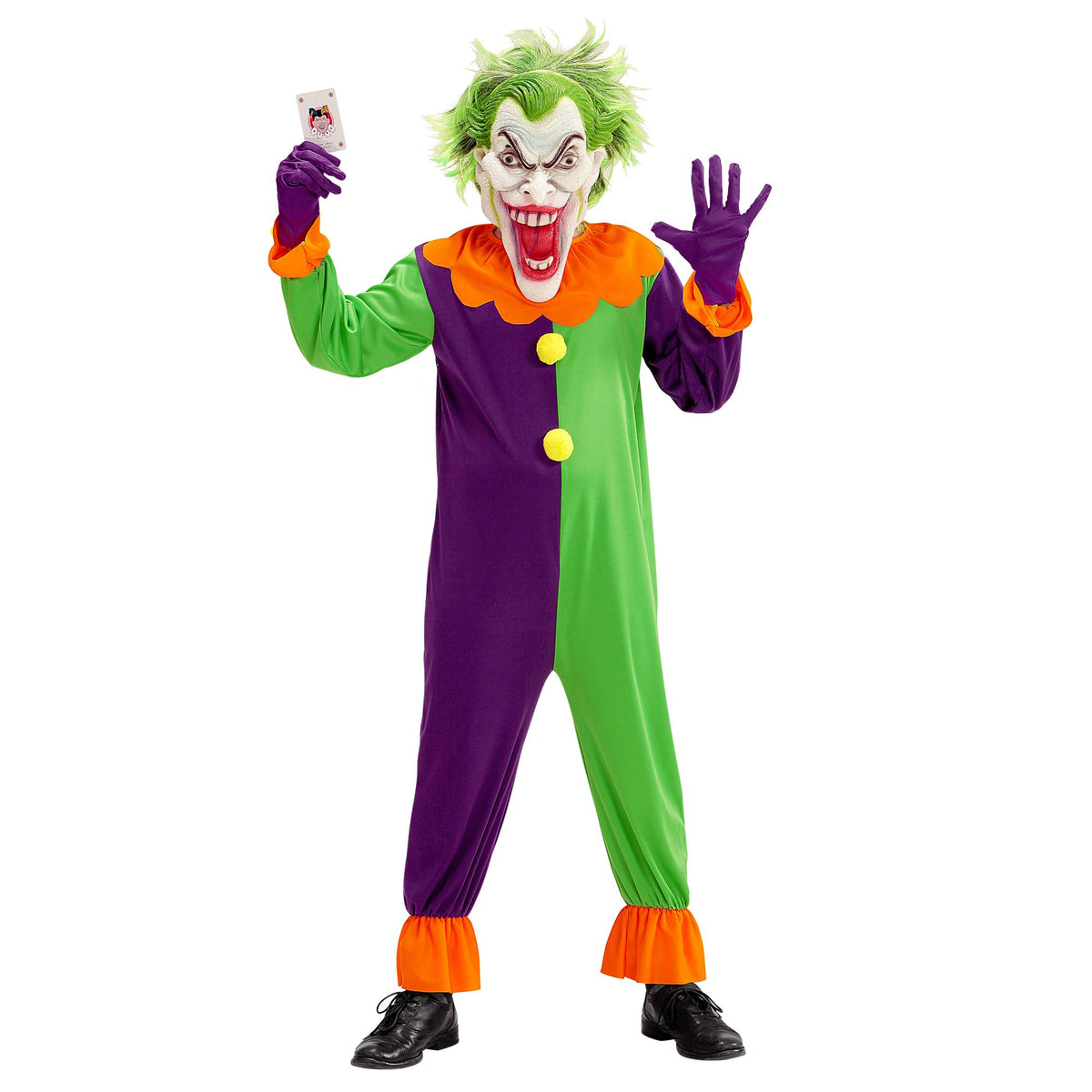 Déguisement Joker Démoniaque Enfant / Costume Clown Terrifiant Halloween / la Maison Du Déguisement