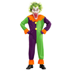 Déguisement Joker Démoniaque Enfant / Costume Clown Terrifiant Halloween / la Maison Du Déguisement