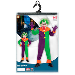 Déguisement Joker Démoniaque Enfant / Costume Clown Terrifiant Halloween / la Maison Du Déguisement