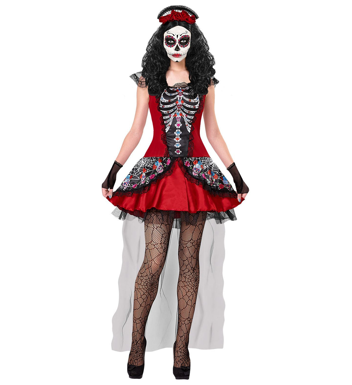 Déguisement Jour des morts Mexicain Luxe / Costume Femme Jour des morts Zombie / La Maison Du Déguisement